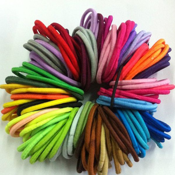 Thick Endless Snag Free Hair Elastics Bobbles Bands Fashion