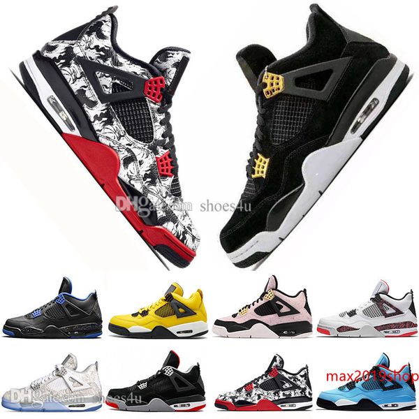 

with box 2019 new arrial bred 4 iv 4s what the cactus jack laser wings mens basketball shoes eminem pale citron men sports designer sneakers