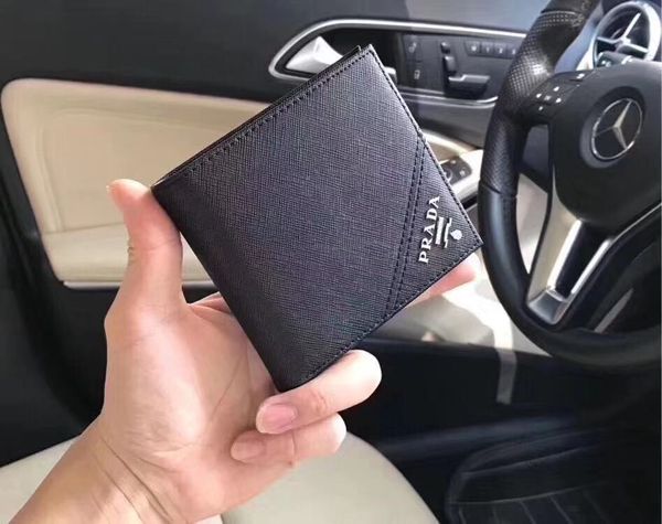 

новый 2020 мужчина кошельки из натуральной кожи конструктора mens wallet коротких кошелька с монетами карманных держатели бесплатная доставк, Red;black