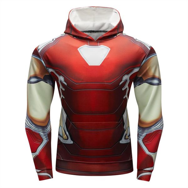 

marvel hawkeye 3d printed hoodie for men's spring antumn hoodie for men's and women's cosplay jackets, Black