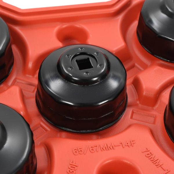 

set of oil filter removal tools 11pcs cup common tools