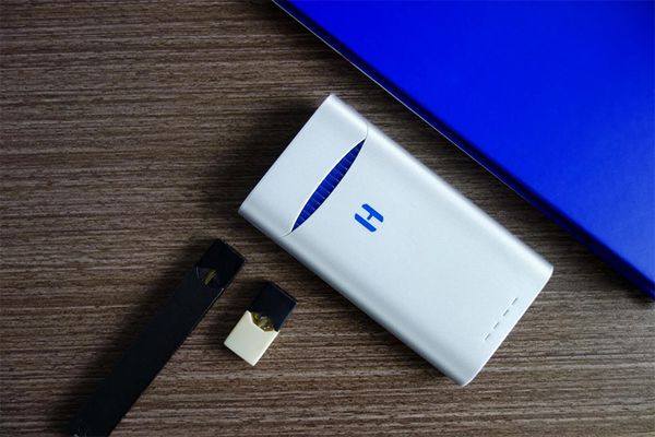 

portable charging case for juul with charger 1500mah battery box for juul vapor pods cartridge 2019