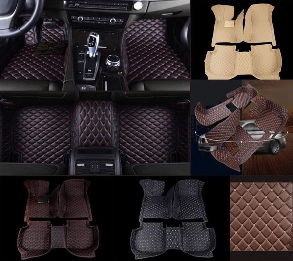 

for bmw x5 7-seat 2008-2013 leather car floor mats waterproof mat