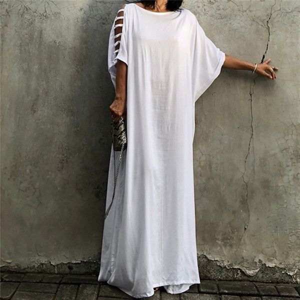 

summer pure color женщины платье мода конструктор crew neck женские платья повседневные женские сыпучие одежда с выдалбливают, Black;gray