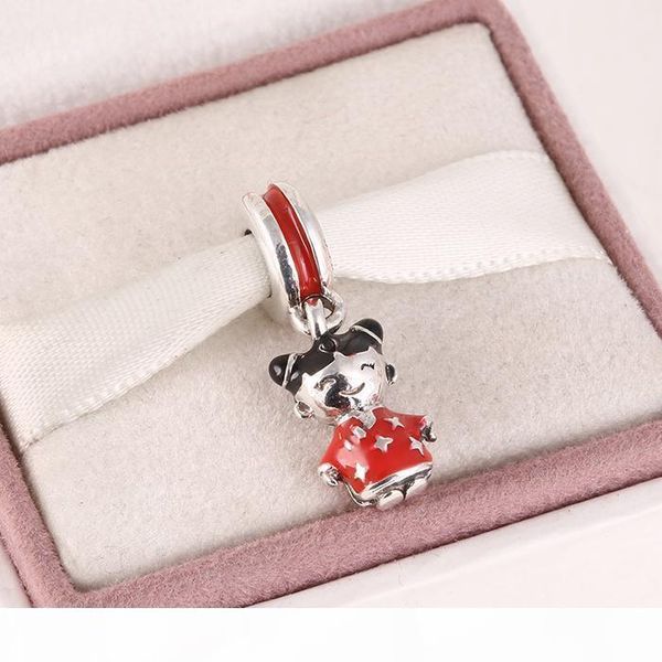 

приступы pandora поделок charms браслет 2015 новые 925 стерлингового серебро китайских куклы болтаться прелести красной прелести черной эмал, Bronze;silver
