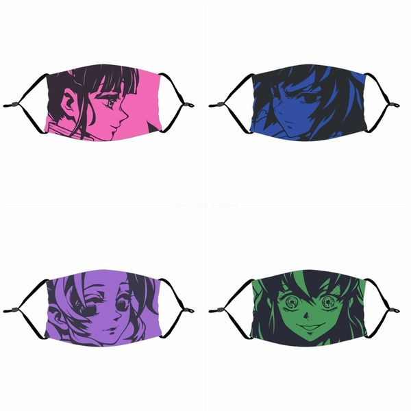 

new fasion printed cotton fa mask dust can e wased wit water and inserteds fa masks#143#451, Black