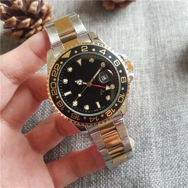 

Роскошный новый бренд большого взрыва Gent's GMT II 2 кварцевые часы с автоподзаводом и