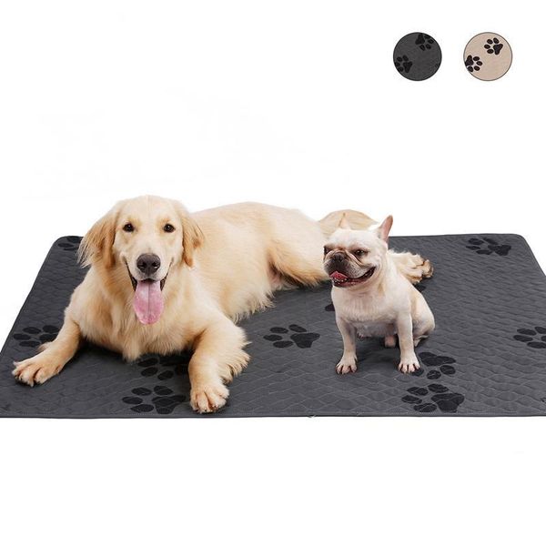 

waterproof oversize diaper sleeping bed for dog reusable diapers urine pet dogs absorbent mat puppy training pad for small dog