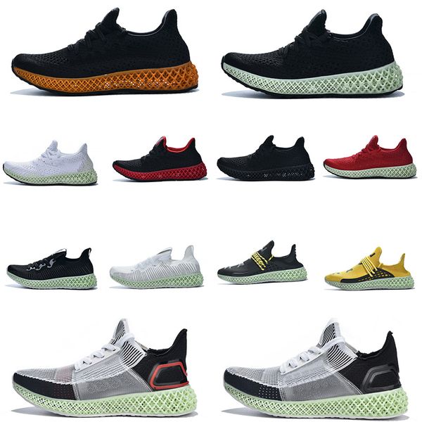 

2019 Futurecraft 4d Mens Running Shoes Black White Yellow Designer Alphaedge 4d Mens Training Chaussures Designer Sports Sneakers Size 38-47