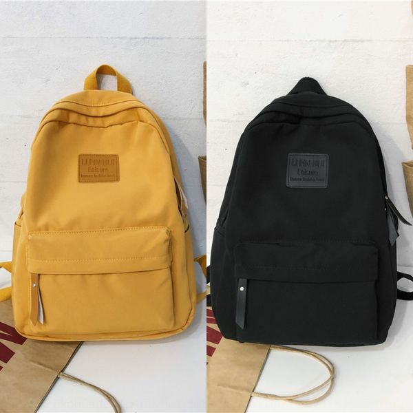 

a girl's backpack bag with a sense of ancient style simple and versatile insstudents' campus stylish mori series backpack