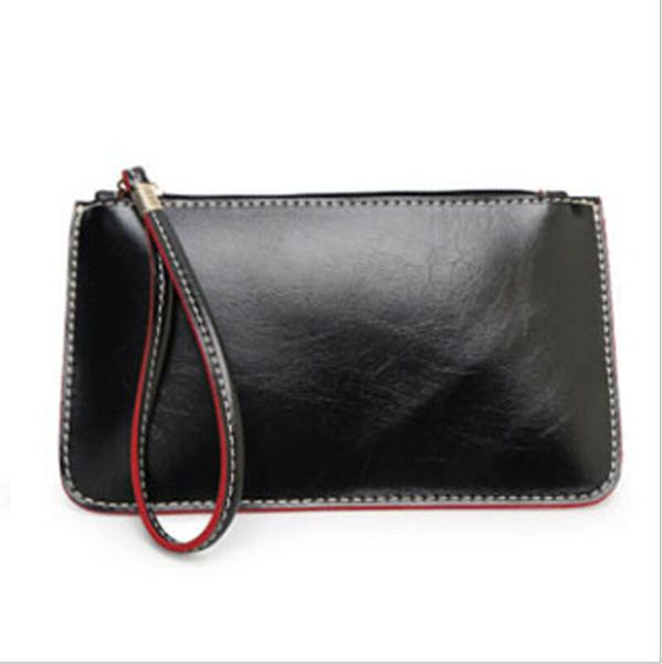 

ladies handbag shoulder bags tote purse wallet pu leather women messenger bag, Red;black