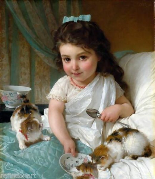 

эмиль манье утренняя трапеза home wall art decor handcrafts / hd print картина маслом на холсте wall art canvas pictures 190902