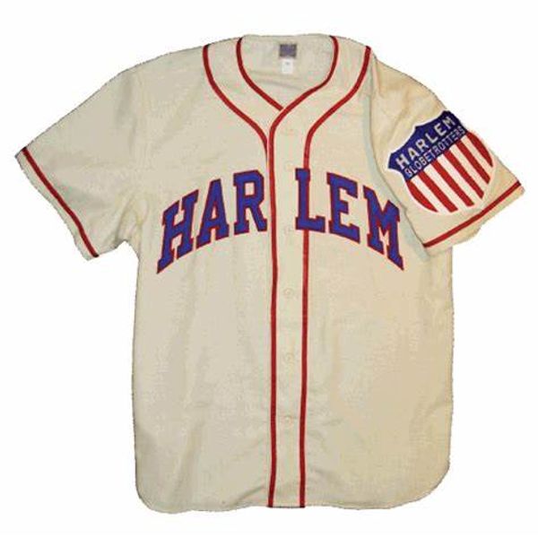 

Custom Harlem Globetrotters 1946 Baseball Jerseys Men Women Youth Any Name Any Number Free Shipping high quality Size S-4XL