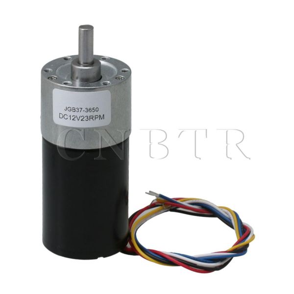 

cnbtr 23rpm metal dc12v brush-less geared motor encoder included dc motor