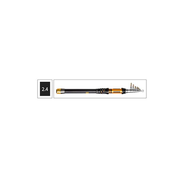 

1.5-3.0m portable carbon fiber ultralight travel fishing rod sea pole