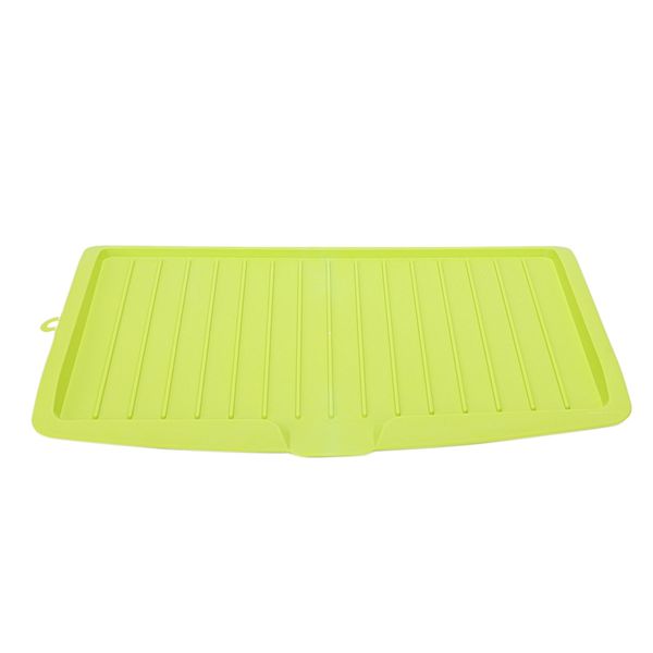 

plastic dish drainer drip tray plate cutlery rack kitchen sink rack holder large