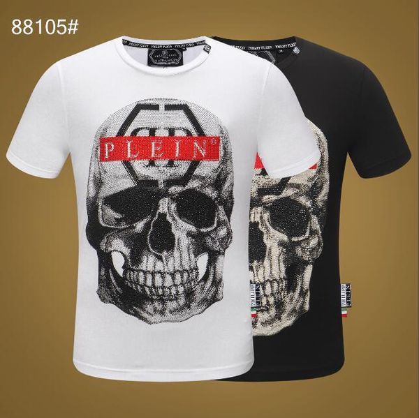 

Мужская роскошная футболка Модная мужская футболка с круглым вырезом с коротким