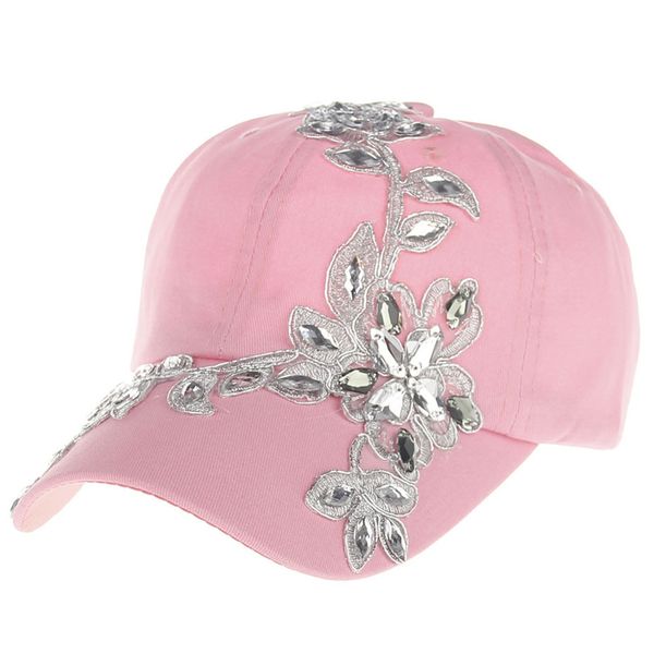 

women diamond fashion patchwork cap fashion cotton adjustable baseball cap e casquettes bone de beisebol, Blue;gray