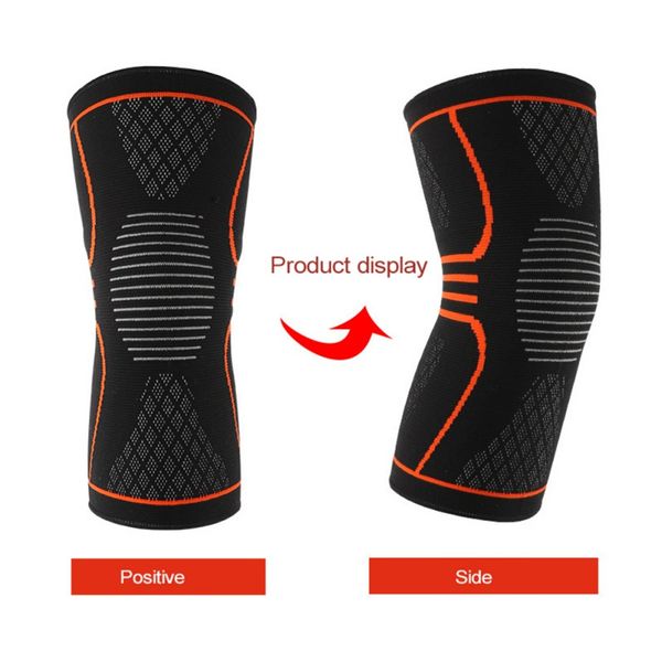 

1 pcs high elastic knee sleeve support protector sport kneepad tom's hug fitness running cycling braces gym knee pad warm, Black;gray