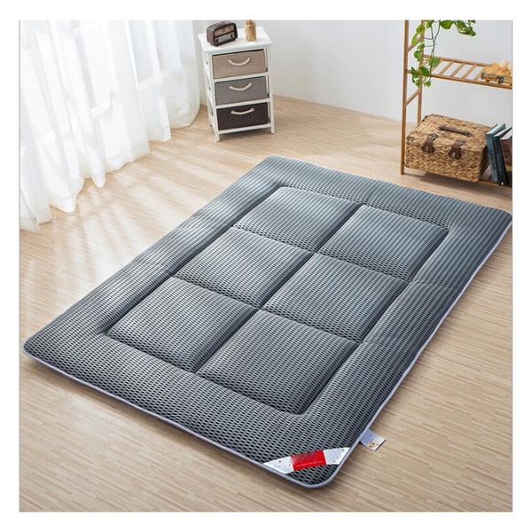 

1.8m folding mattress sleeping bed mat non-slip bedding protection pad l summer soft comfortable sponge floor cushion tatami