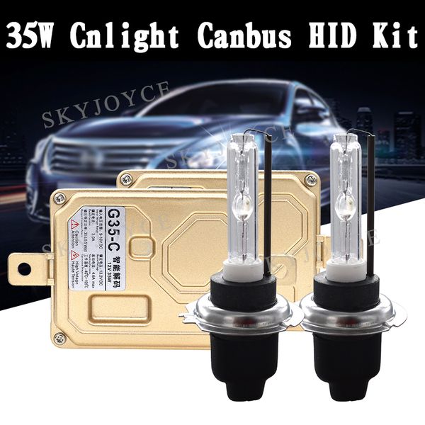 

skyjoyce d2h h7 cnlight canbus hid kit 35w canbus xenon ballast h1 h7 h11 d2h 4300k 6000k 8000k xenon bulb 35w cnlight hid kit