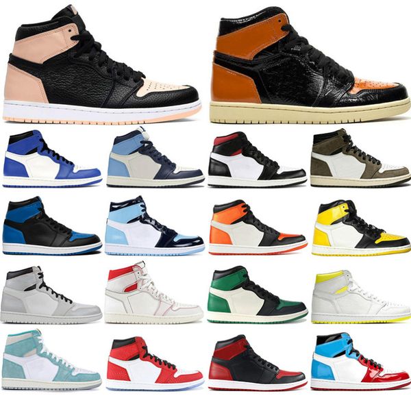 

with socks new 1 high basketball shoes homage to home phantom gym red chicago 3 lakers 1s sports sneakers size 36-46