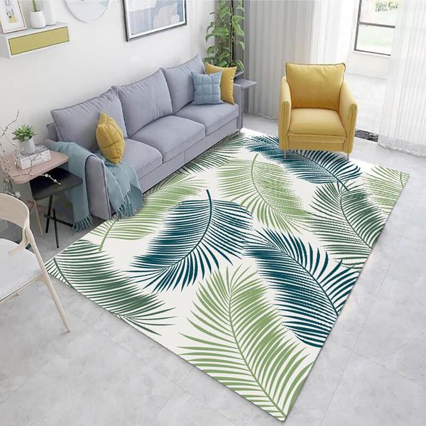 Multiple Sizes Geometric Living Room Carpet Area Floor Mat Non