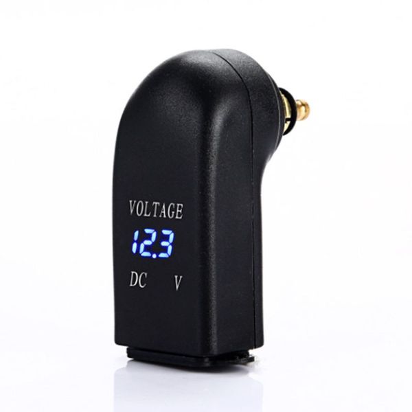 

waterproof dual usb charger power adapter led voltmeter din plug socket for bmw triumph hella motorcycle