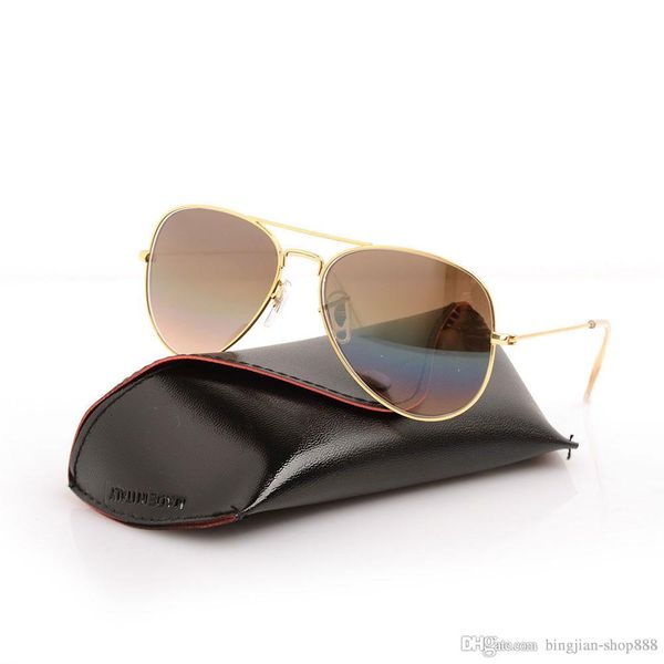 

gradient pilot sunglasses designer mens glasses lens glass glasses metal with eyewear new for cases womens fashion 58mm glasses origina urwq, White;black