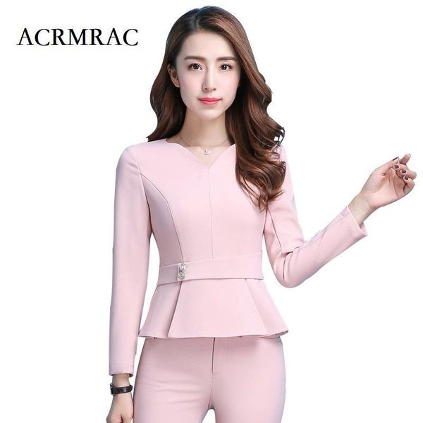 

acrmrac женские костюмы новый летний костюм короткий костюм чистый цвет тонкий молнии куртки брюки бизнес формальные брюки костюмы, White;black