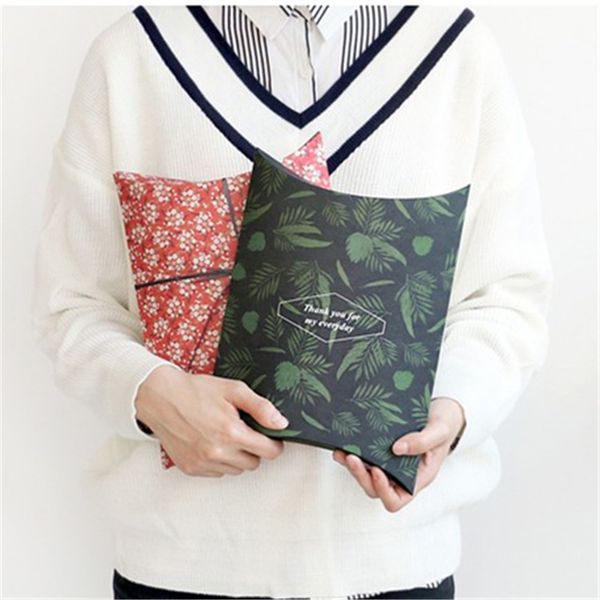 

large size pillow shaped candy paper box christmas gift party favor packaging boxes with ribbon