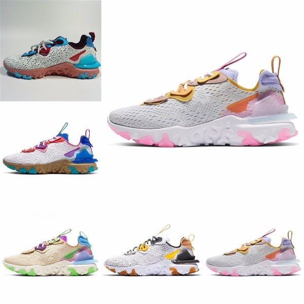 

new ashion react element running shoes fo men women light bone triple black royal solar team red mens trainers sports sneaker runner s#07239