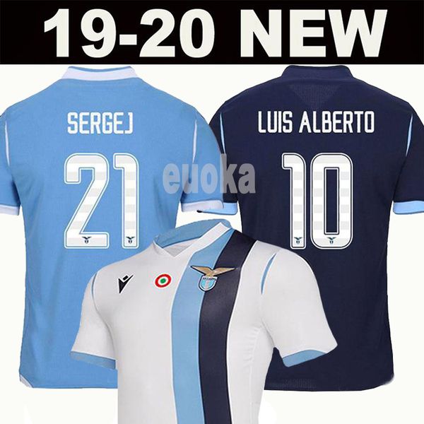 

19 20 lazio soccer jersey 2019 2020 lazio football shirt luis alberto camiseta de fÃºtbol immobile sergej maillot de foot maglia da calcio, Black;yellow