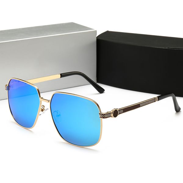 

2019 mercedes 0111 fashion trend polarized light sunglasses 62mm lenses 6 color sunglasses men and women style fashion trend casual sung, White;black