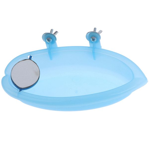 

bird bathtub with bird mirror small oval bird bathtub pet cage accessories parrot bath shower bathing supplies standing box