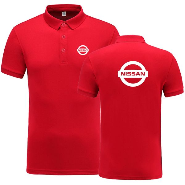 

polo men shirt clothing arrival nissan polo casual shirt brand male short sleeve new kurak, Black
