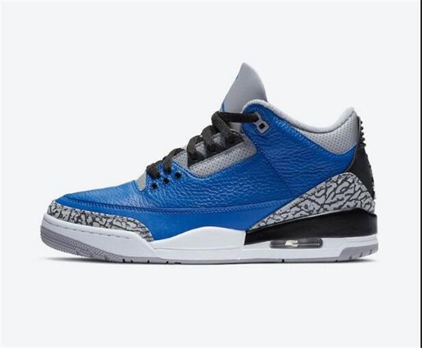 

2020 jumpman 3 basketball shoes men nakeskin jordan 3 blue sneakers casual shoes