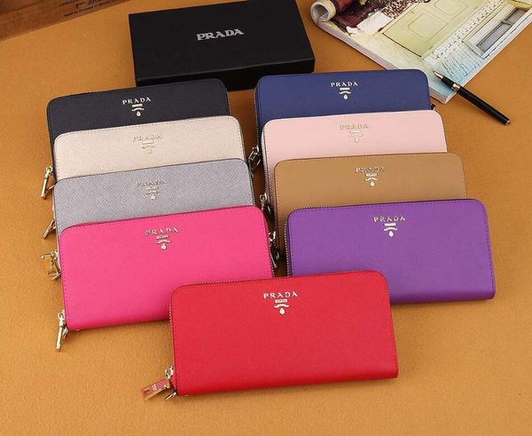 

а17 прада новая горячая роскошь бумажник короткие кошелек мужчины деньги сумки высокое качество дизайнеры женщины кошелек карты держатель ко, Red;black