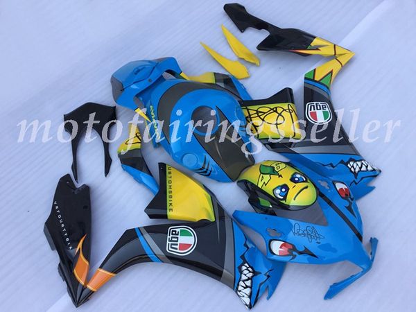 

oem quality new abs full fairings kits fit for honda cbr1000rr (2012 2013 2014 2015 2016) cbr1000rr 12-16 bodywork set blue shark