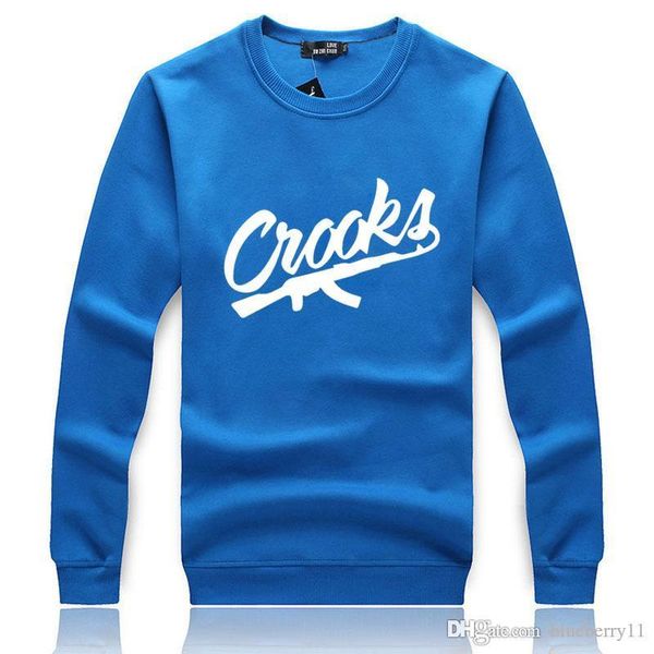 

мода осень зима hoodie толстые hoody крукс с длинным рукавом мужчины повседневная спортивная черный серый хип-хоп толстовки мужчины плюс раз, Black