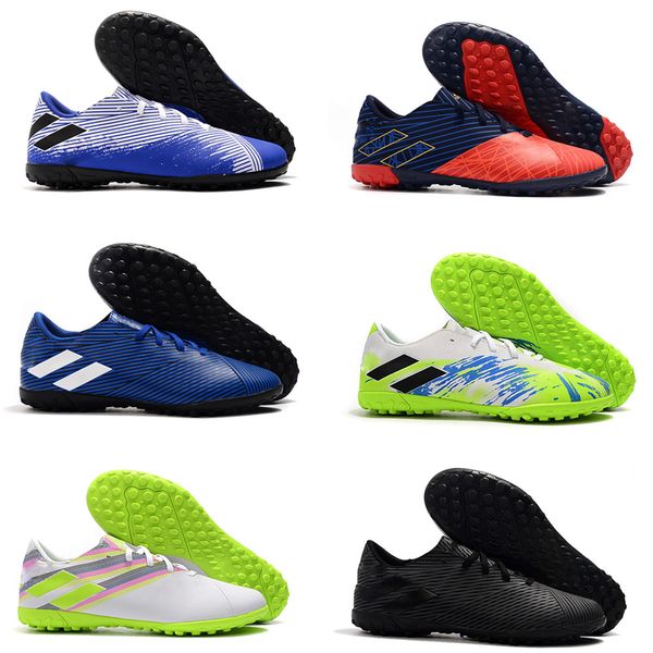 

trend nemeziz messi tango 19.4 in turf indoor outdoor cleats 19 mens soccer shoes football boots size 6.5-11, Black