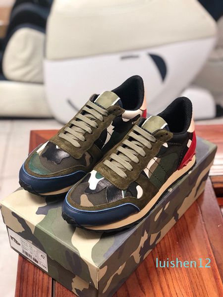 

genuine leather open shoes fashions luxury designer shoes mens women run away sneaker calf leather casual shoes fashion trainers l12, Black