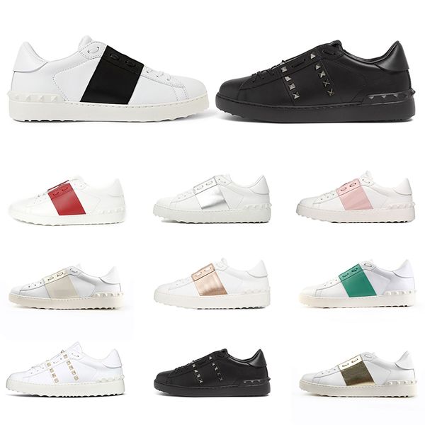 

2020 платформа мужчины женщины прогулочной обуви тройной черный зеленый розовый красный чередующиеся мужские спортивный кожаный кроссовки ра