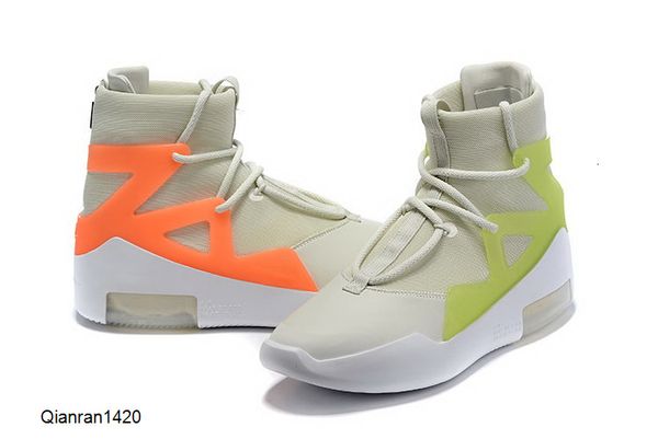 

men fear of god 1 shoes fog basketball sneaker boots light bone black orange sail white green black fogs trainers us7-12