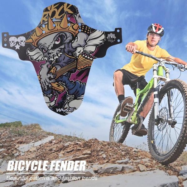 

durable bicycle mudguard front rear mudguard cycling road mtb mountain bike bicycle fender with 5 fixing strap bike accessories