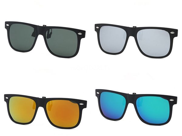 

2020 new fashion trend design metal frame reflective coating uv400 mirror tr90 sunglasee for men women 9 colors #33770, White;black