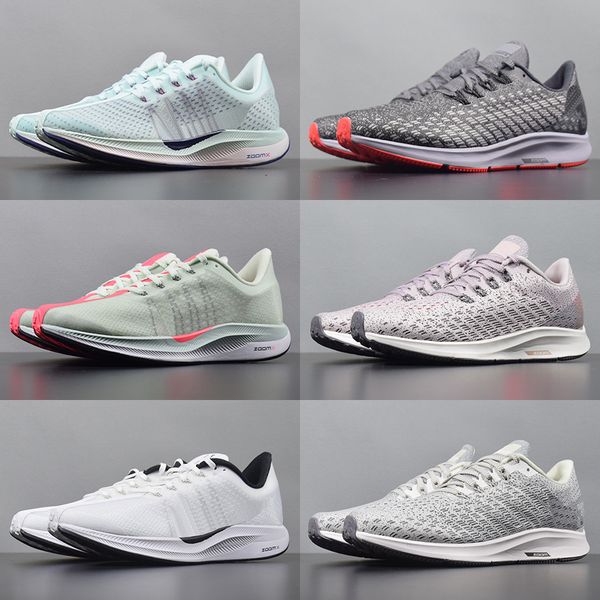 

2019 pegasus 35 turbo fly running shoes mens new air mesh zoomx react runners womens knit black white pink trainers size 36-45