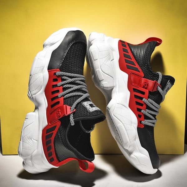 

2019 men's trend designer sneaker spring summer new youth casual running shoes men damping non-slip mesh breathable fitness sport shoes