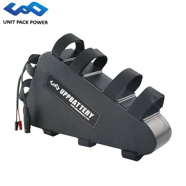 

upp triangle battery 36v 48v 52v 20ah 28ah 31.5ah ebike battery with super capacity long range work for 500w 750w 1000w motor