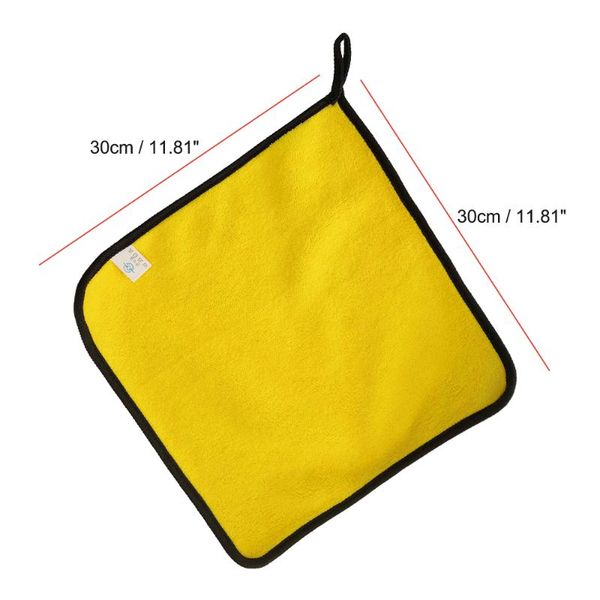 

30x30cm absorbent car wash microfiber towel car cleaning drying cloth extra large size drying towel care accessories